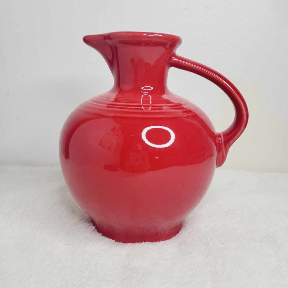 Fiesta Red Ball Pitcher - Picture 10 of 10
